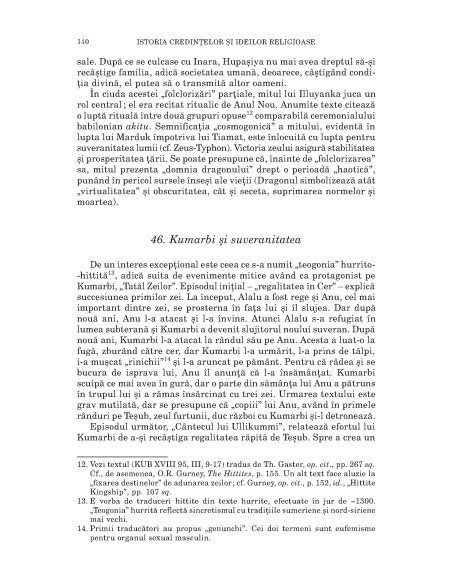 Istoria credinţelor şi ideilor religioase. Vol. I