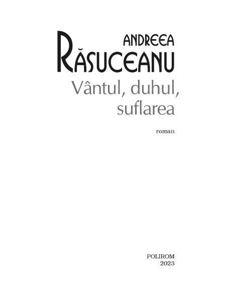Vântul, duhul, suflarea