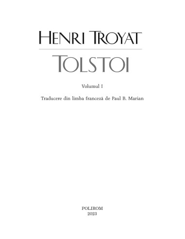 Tolstoi (2 volume)