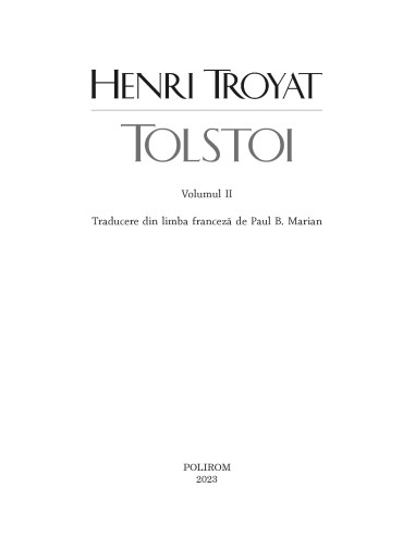 Tolstoi (2 volume)