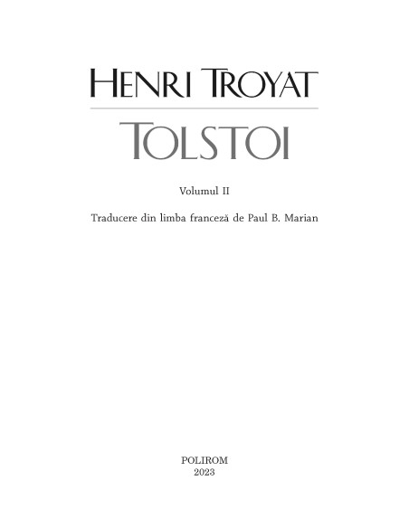 Tolstoi (2 volume)