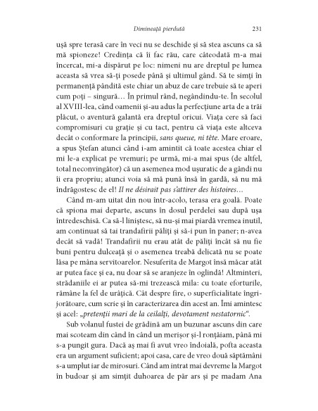 Dimineaţă pierdută