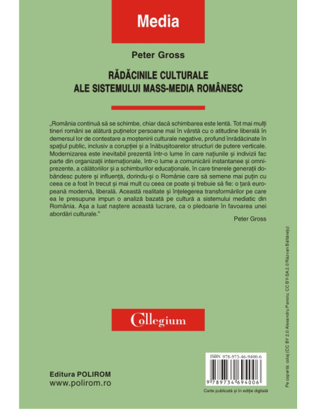 Rădăcinile culturale ale sistemului mass-media românesc