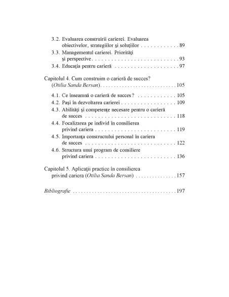 Consilierea privind cariera