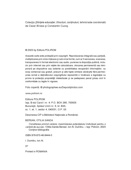 Consilierea privind cariera