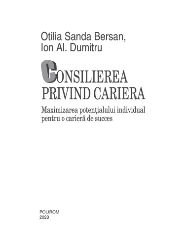 Consilierea privind cariera