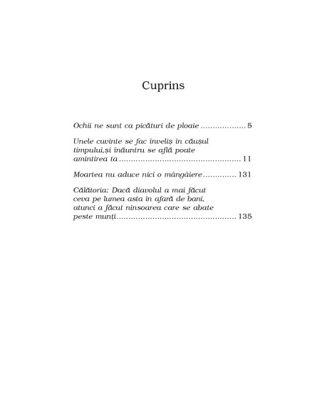 Tristeţea îngerilor