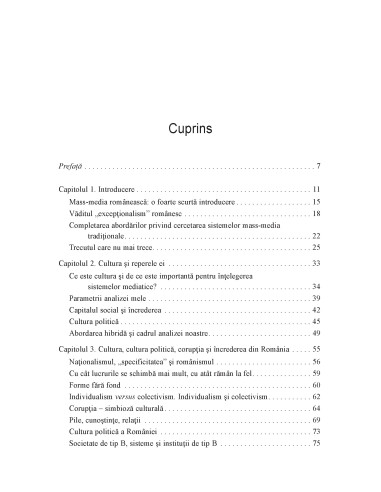 Rădăcinile culturale ale sistemului...