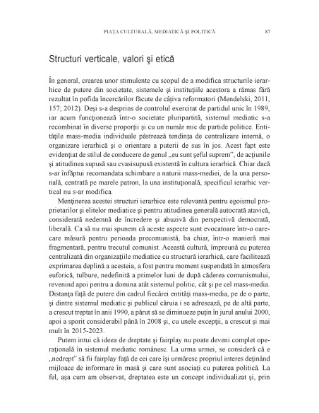 Rădăcinile culturale ale sistemului mass-media românesc