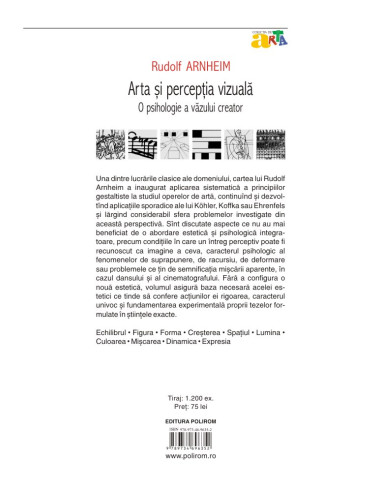 Arta şi percepţia vizuală