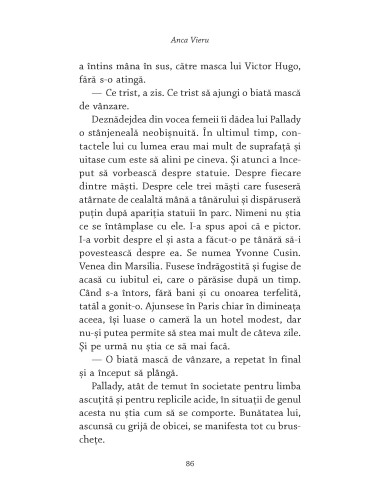 Pallady. Ulise legat de catarg