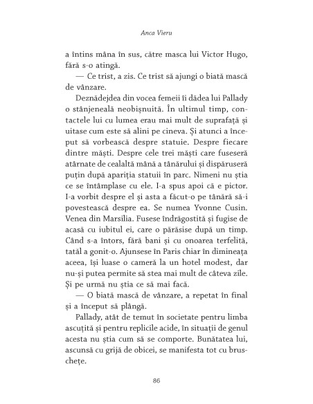 Pallady. Ulise legat de catarg