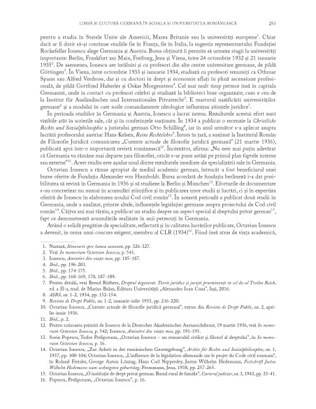 Limbă şi cultură germană în România (1918-1933). Volumul I