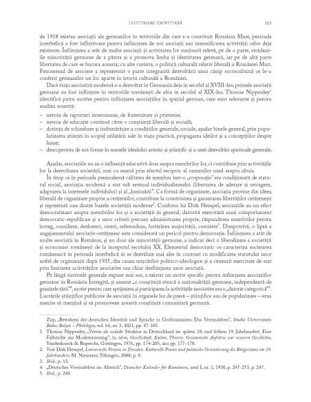 Limbă şi cultură germană în România (1918-1933). Volumul II