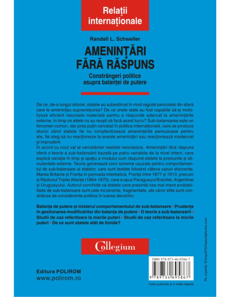 Ameninţări fără răspuns