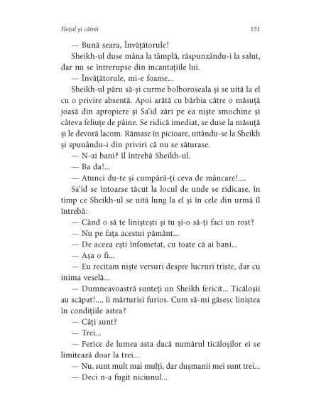 Hoţul şi câinii * Cafeneaua Al-Karnak