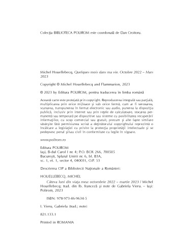 Câteva luni din viaţa mea