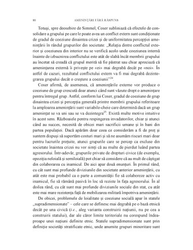 Ameninţări fără răspuns