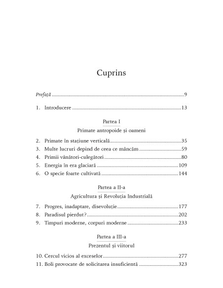 Istoria corpului uman