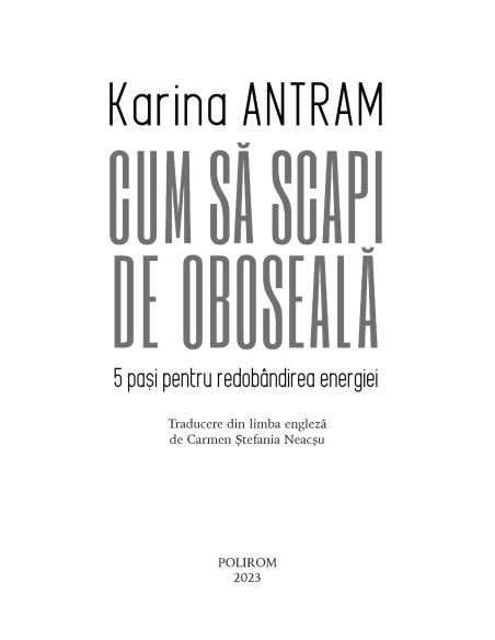 Cum să scapi de oboseală