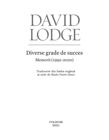 Diverse grade de succes