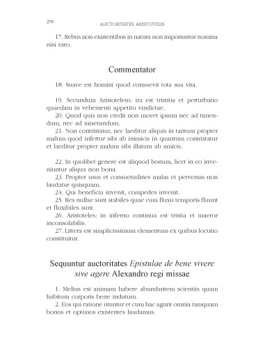 Autorităţile lui Aristotel Autorităţile lui Aristotel