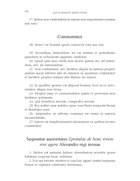 Autorităţile lui Aristotel