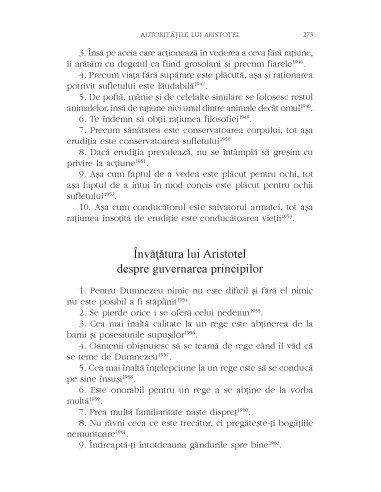 Autorităţile lui Aristotel Autorităţile lui Aristotel