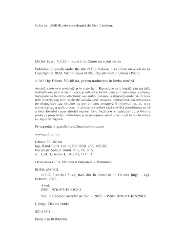 N.E.O. 1. Căderea soarelui de fier