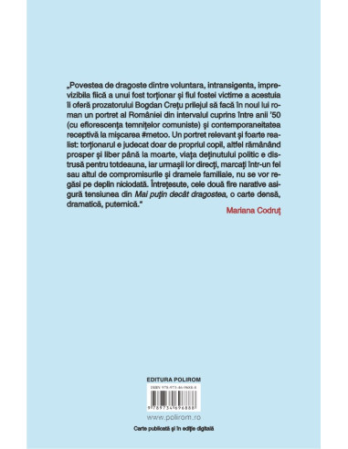 Mai puţin decât dragostea