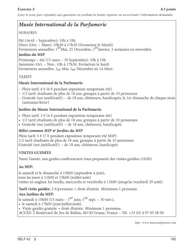 Teste DELF/DALF. Nivelurile A1, A2,...