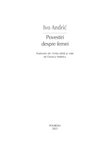 Povestiri despre femei