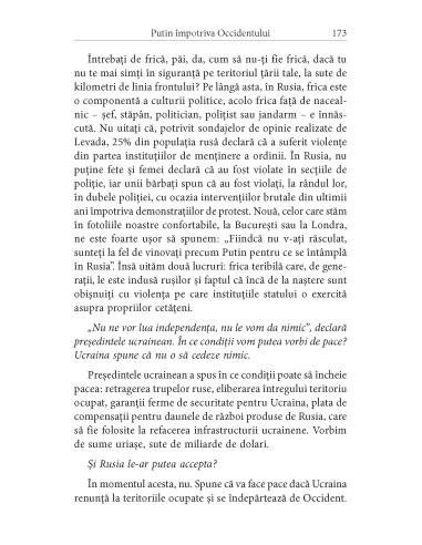 Putin împotriva Occidentului