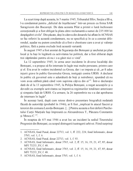 Abuz, traumă, memorie. Realităţi şi consecinţe ale comunismului românesc