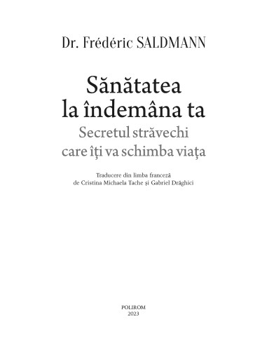 Sănătatea la îndemâna ta