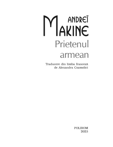 Prietenul armean