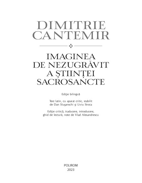 Imaginea de nezugrăvit a ştiinţei sacrosancte