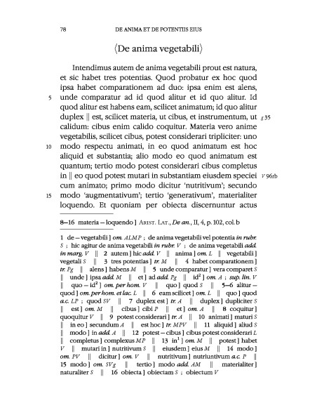 Despre suflet şi despre facultăţile sale