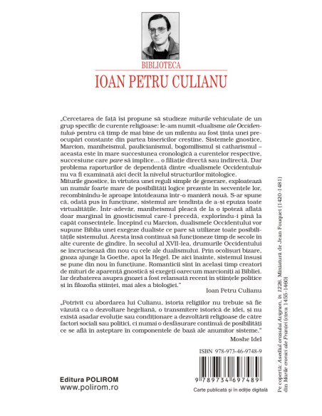 Gnozele dualiste ale Occidentului