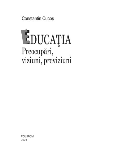 Educaţia Educaţia