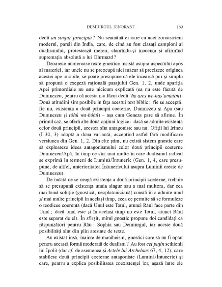 Gnozele dualiste ale Occidentului