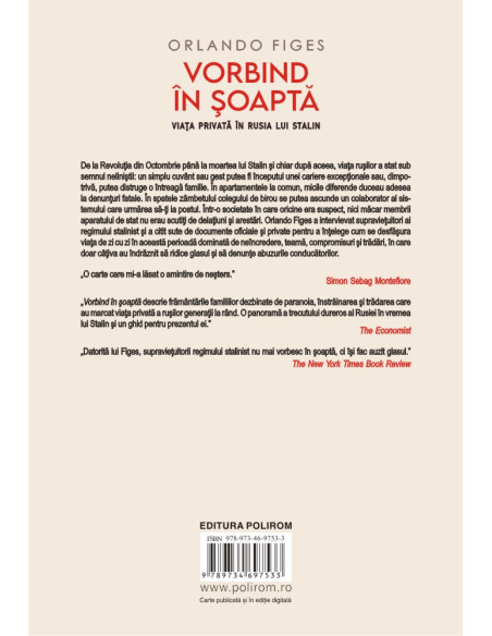Vorbind în şoaptă. Viaţa privată în Rusia lui Stalin