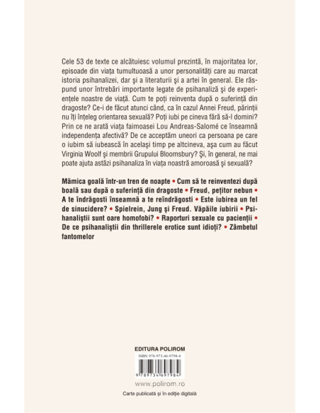 O istorie erotică a psihanalizei