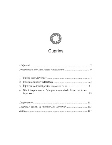 Cele şase sunete vindecătoare