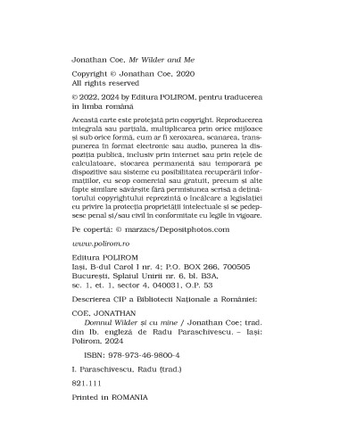 Domnul Wilder şi cu mine