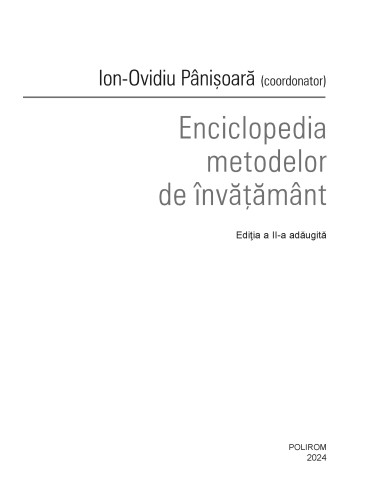 Enciclopedia metodelor de învăţământ