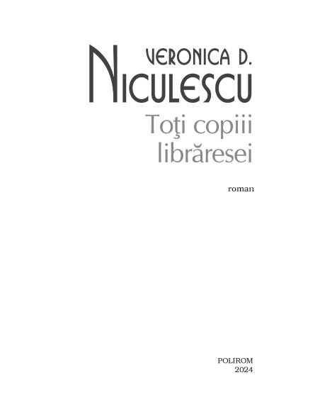 Toţi copiii librăresei
