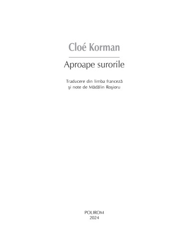Aproape surorile Aproape surorile