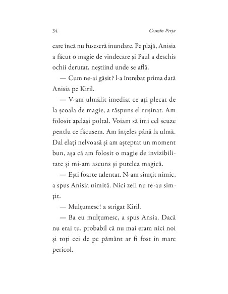 Anisia şi oceanul de uitare