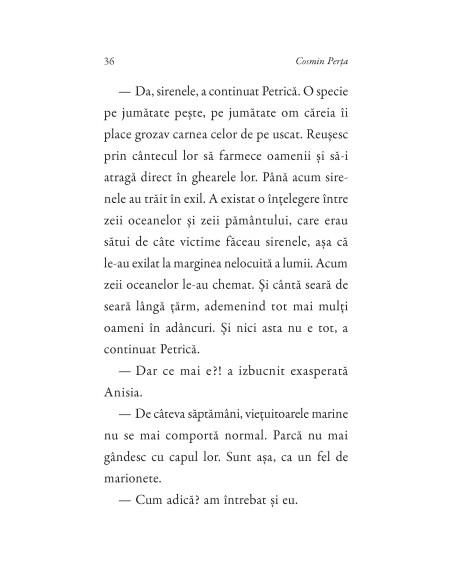 Anisia şi oceanul de uitare